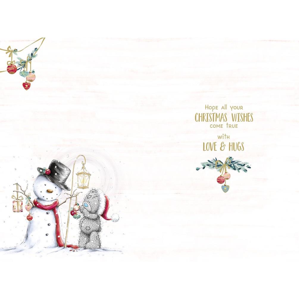 Grandson Me to You Bear Christmas Card Extra Image 1